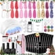 thumbnail image 1 of Kit Uñas Poly Gel VANSISOS 12 Colores Lámpara UV 12ml, 1 of 3