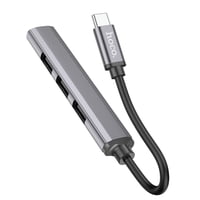 Hoco. - Adaptador Hub Usb-C A Usb 4 En 1 Hoco Hb26
