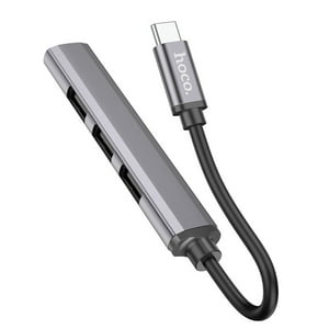 Hoco. - Adaptador Hub Usb-C A Usb 4 En 1 Hoco Hb26
