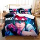 thumbnail image 1 of Overwatch Kiriko Heads Bedding Set Bed Set Adult Kid Bedroom Duvetcover SetsBed, 1 of 5