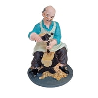 El Edén - Adorno De Mesa De Resina, Diseño Abuelo