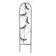 thumbnail image 1 of Maceta Trellis Living Accents de acero negro, 1 paquete de 40 cm de alto, para exteriores, 1 of 1