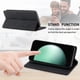 thumbnail image 5 of Funda tipo cartera con bloqueo RFID para Samsung Galaxy S26 Con tapa abatible, portatarjetas, cierre magnético, TPU y soporte Negro, 5 of 6