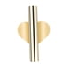 thumbnail image 1 of Casa Colgante De Pared Planta Florero Maceta Titular Contenedor Corazón Dorado, 1 of 3