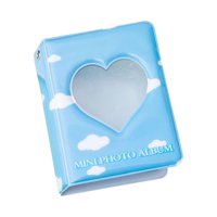 Magideal - Álbum De Fotos De 3 Pulgadas Idols Coreanos Carpeta Para Tarjetas Fotográficas Fundas Para Tarjetas Fotográficas Soporte Para Tarjetas Fotográficas Hu Nubes Con Amor