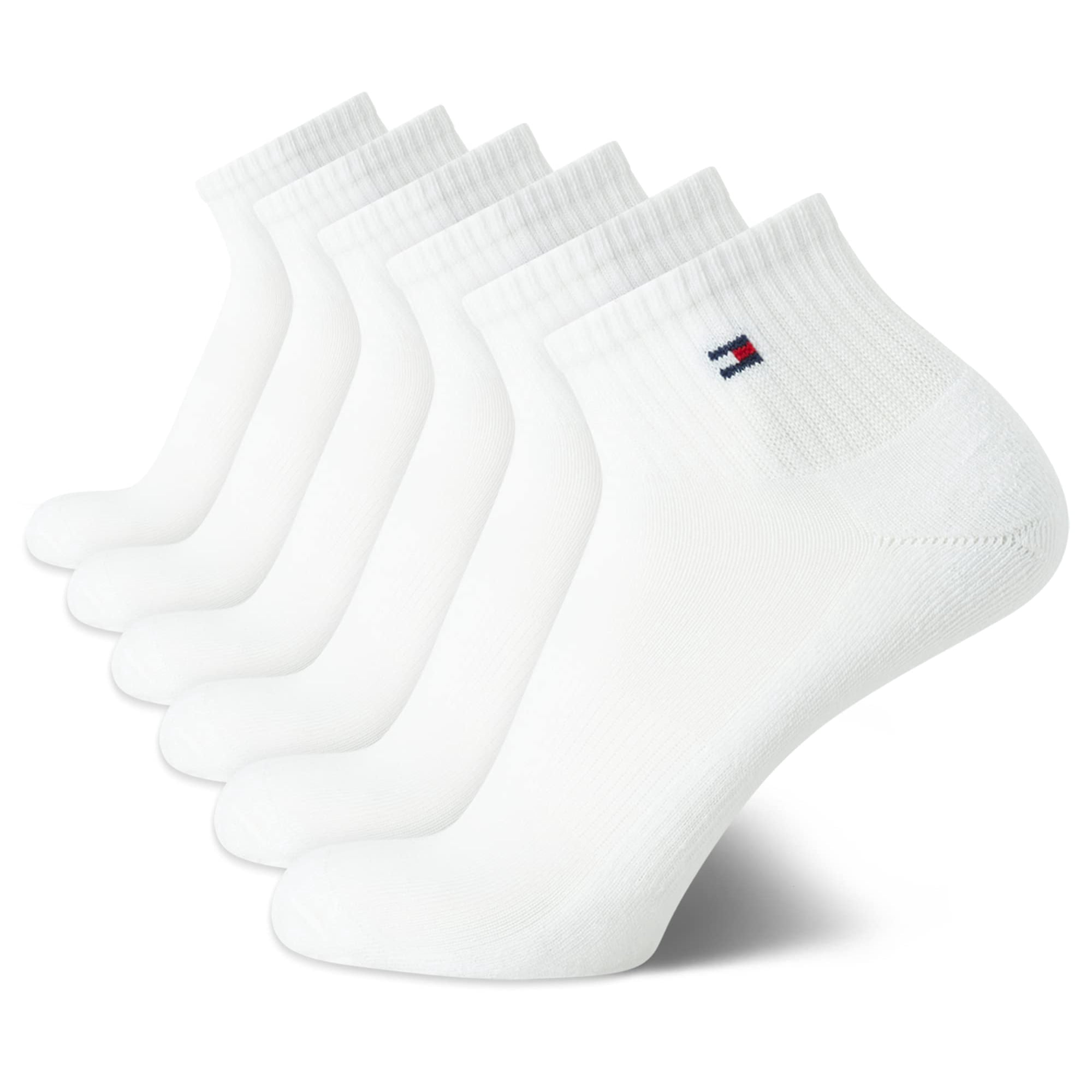 Calcetines Deportivos Acolchados Tommy Hilfiger Para Hombre, Paquete De 6