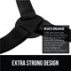 thumbnail image 3 of Paquete de 4 correas elásticas ajustables para sábanas Gorilla Grip, 3 of 9
