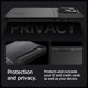 thumbnail image 4 of Funda para Celular Spigen Slim Armor CS para iPhone 15 Pro Negra, 4 of 7