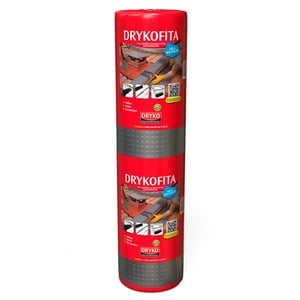 Dryko Impermeabilizantes - Cinta Tapagoteras Adhesiva 60 Cm X 10 Mt- Aluminizada