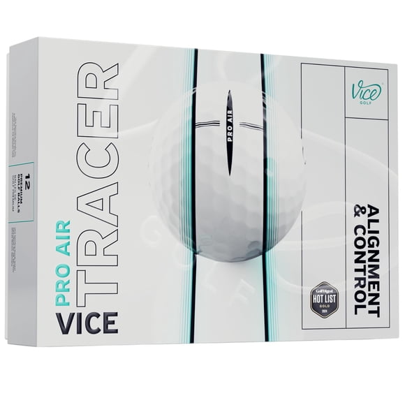 Pelotas de Golf Vice Golf Pro Air con Marcador Visible y Cubierta Suave