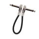 thumbnail image 1 of Cable De Conexión Para Guitarra, Simplemente Conéctalo Al Pedal De Guitarra, Ajusta El Cable De Audio Apretado Argent Flat 15CM, 1 of 5