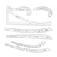 thumbnail image 1 of 7 Piezas Regla De Costura Accesorios De Ropa Artesanal Costura Para Sastre, 1 of 5