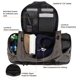 thumbnail image 3 of Bolsa Duffel convertible Ubon 65L gris, 3 of 6
