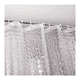thumbnail image 4 of Cortina Forro De Baño Transparente Impermeable + 12 Argollas Color Transparente 3d, 4 of 4