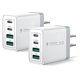 thumbnail image 1 of Cargador USB‑C Aioneus 40 W 4 puertos PD de carga rápida, 1 of 7