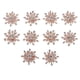 thumbnail image 4 of 10 Crystal Flatback Rhinestone botones flor Diamante encantos adornos, 4 of 5