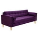 thumbnail image 2 of Sofa Retro 3cg Felpa 05 Morado, 2 of 6