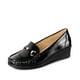 thumbnail image 5 of Mocasin Casual Mujer Vintage Cuña Charol Metalica Weide JS73, 5 of 8