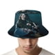 thumbnail image 4 of Billie Eilish Sombrero bucket para adultos, gorra de protección solar, sombrero de pescador plegable para viajes al aire libre, pesca y actividades de verano, 4 of 6