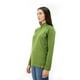 thumbnail image 3 of Polera Quebec Half-Zip Mujer Verde Oliva, 3 of 6
