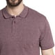 thumbnail image 4 of Polera Hombre Piqué Melange Cuello Camisero Bolsillo Pecho, 4 of 7