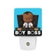 thumbnail image 1 of El Bebé Jefazo: Niño de África Luz nocturna LED con sensor de anochecer a amanecer para dormitorio, baño, pasillo, escaleras - Lámpara LED nocturna de enchufe, 0.5W - 1 pieza, 1 of 6