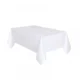 thumbnail image 5 of Mantel rectangular de poliéster con aspecto de lino, impermeable, antiarrugas y antimanchas, 140 x 220 cm, color blanco, 5 of 5