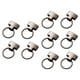 thumbnail image 5 of 10 Uds. De Broches De Langosta De Metal, Llaveros, Abalorios, Fabricación De Joyas, Hebilla, Negro Y Gris, 5 of 5