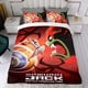 thumbnail image 4 of Samurai Jack Conjunto de sábanas temático, trío de piezas, cómodo y amigable con la piel, diseño único, regalo de decoración para el hogar para familiares, amigos y fans,173cm *218cm, 4 of 6