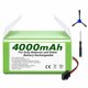 thumbnail image 1 of Batería WirelessFinest 4000 mAh de 3 pines para robot aspirador, 1 of 7