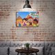 thumbnail image 5 of Cartel Metálico Decorativo Little Einsteins Desmarcar 30x40cm, 5 of 6