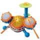 thumbnail image 1 of Set de batería VTech KidiBeats con 3 tambores, platillo y 2 baquetas, 1 of 5