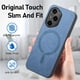 thumbnail image 2 of Magnetic Slim Case for Honor 300 Pro with Camera Guard & Anti-Scratch Back Blue, 2 of 6