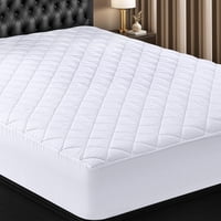 Colchón Utopia Bedding Acolchado, Tamaño Queen Size, Blanco