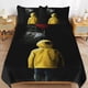 thumbnail image 1 of Pennywise Bedding Set Duvet Cover Comfortable and Lightweight Cartoon Bedding 3 Piece Bed Set, 1 of 5