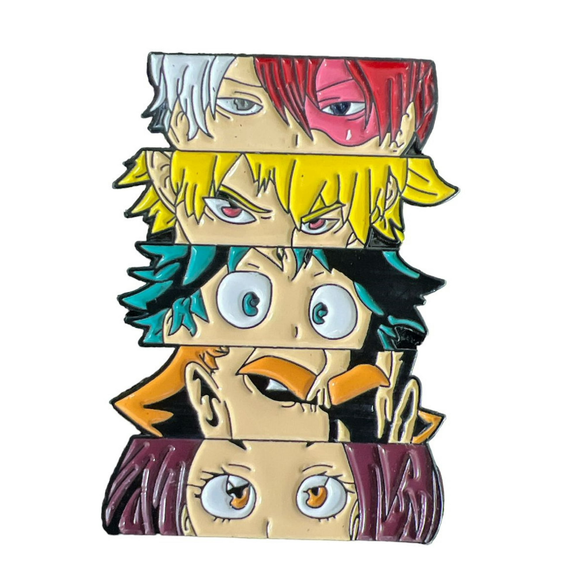 Genérico - Pins Boku No Hero Broche Metálico 4cm