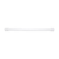 Magideal - Barra Para Cortina De Ducha, No, Telescópica, Inoxidable, Separador De Ambientes, Diámetro 2,5 Cm, Barra, Fácil Montaje, Blanco, Para Cocina, Balcón, 140 A 260Cm