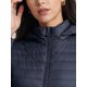 thumbnail image 5 of INSPIRE CHIC Abrigo Acolchado para Mujer con Capucha Desmontable de Largo Medio Ajuste Delgado Pequeño Azul Marino, 5 of 6