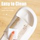 thumbnail image 4 of Zapatillas Rosyclo Cloud, antideslizantes, suaves y gruesas, suela de 4 cm, color blanco, 4 of 5