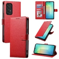 Funda Para Foxdock Samsung Galaxy A53 5G– Cuero Premium, 3 Ranuras Para Tarjetas, Protección Contra Impactos