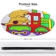 thumbnail image 2 of Alfombra Redonda Infantil Las Aventuras De Spot Felpa Coral 60cm, 2 of 6