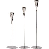 Oem - Pack 3 Porta Vela Candelabro Set 3 Candelabros