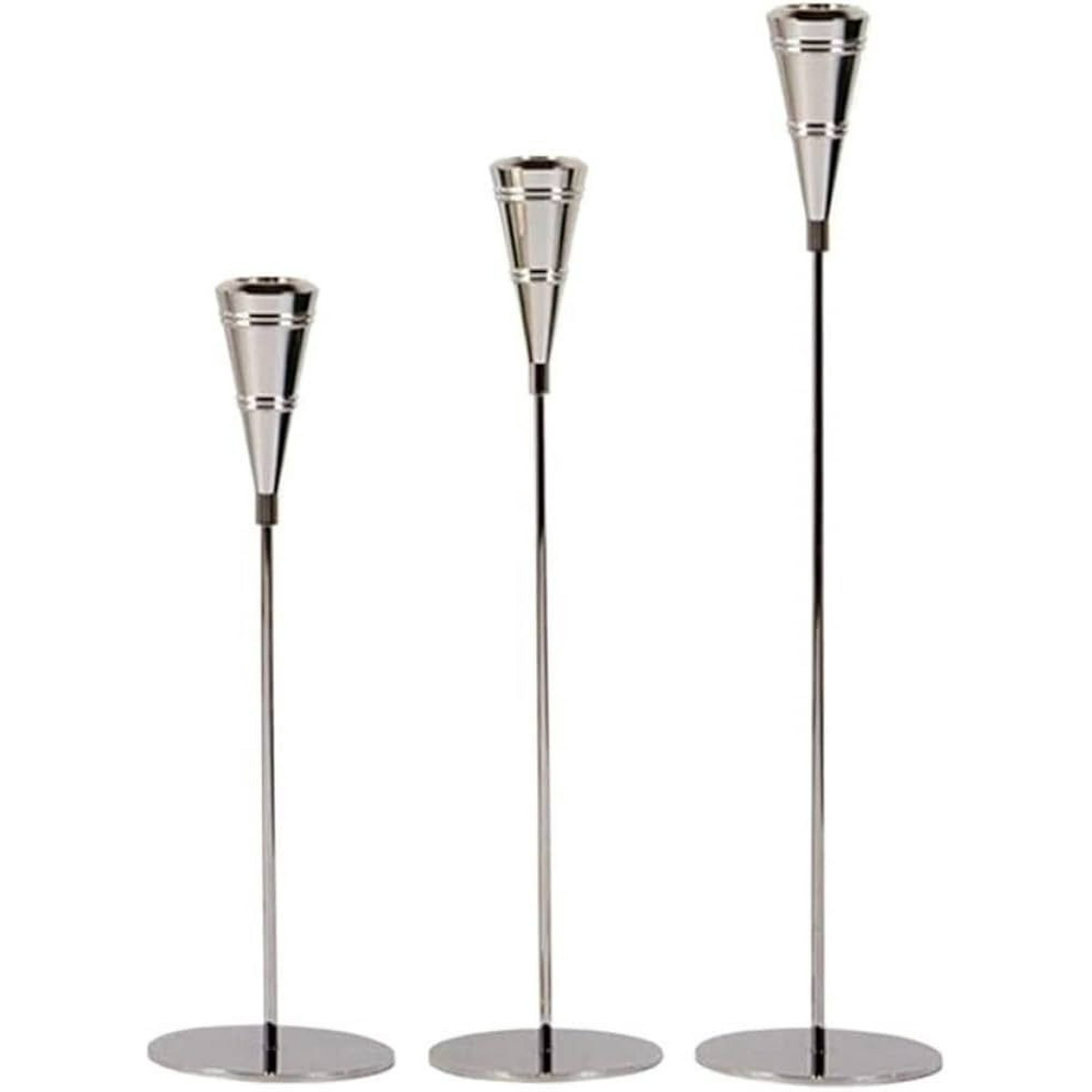 Oem - Pack 3 Porta Vela Candelabro Set 3 Candelabros