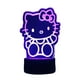 thumbnail image 1 of Lampara Ilusion 3d Hello Kitty De 7 Colores Base Touch, 1 of 6