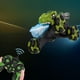 thumbnail image 2 of Auto Dinosaurio a Control Remoto RC Con Luces Vapor Y Sonido cafe, 2 of 2