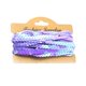 thumbnail image 3 of 5 a?os de lentejuelas Paillette Ribbon Trim Trim Lace Encaje DIY ropa de costura púrpura, 3 of 5