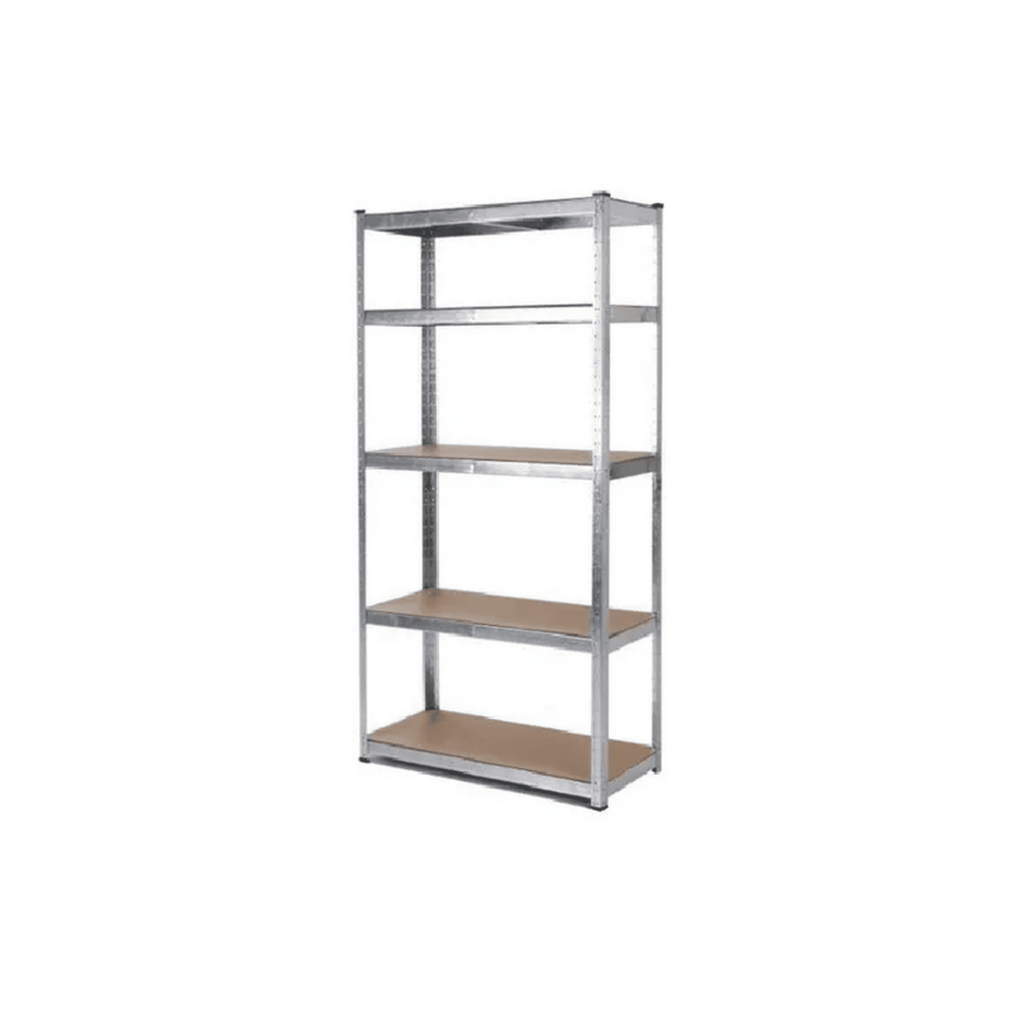 Genérico - Estante Rack Metálico 180x90x40cm Galvanizado Imsi Home Color Plateado