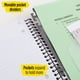 thumbnail image 4 of Cuaderno Five Star 5 Subject con aplicación de estudio reglado por la universidad, 4 of 8