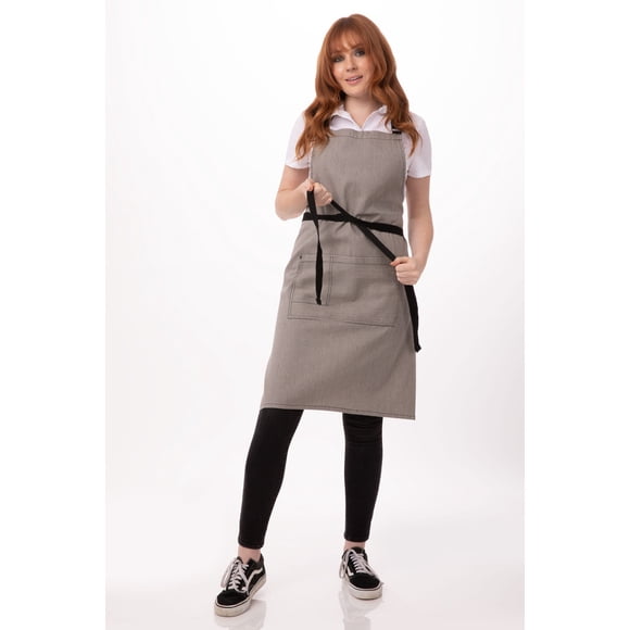 Pechera de Chef Portland - Gris | Chef Works