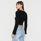 thumbnail image 2 of Sweater Mujer Round Neck Negro Corona, 2 of 5